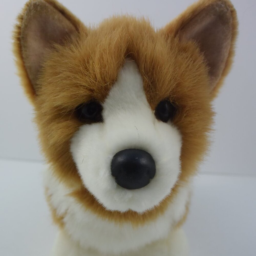 Douglas "Louie" the Corgi Dog Plush REALISTIC! Excellent Condition!